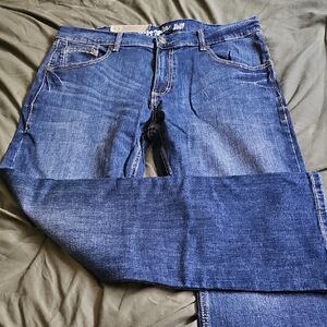 Wrangler Men's Straight Blue Jeans